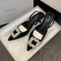 2022 New Fashion Rhinestones Sequined Banquet Designer Heels